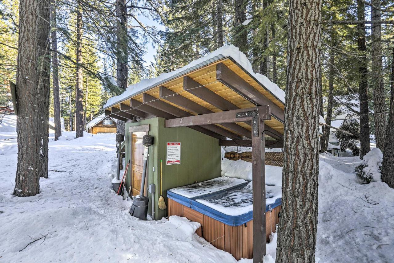 Quintessential Tahoe Cabin With Private Hot Tub เซาท์เลคทาโฮ ภายนอก รูปภาพ