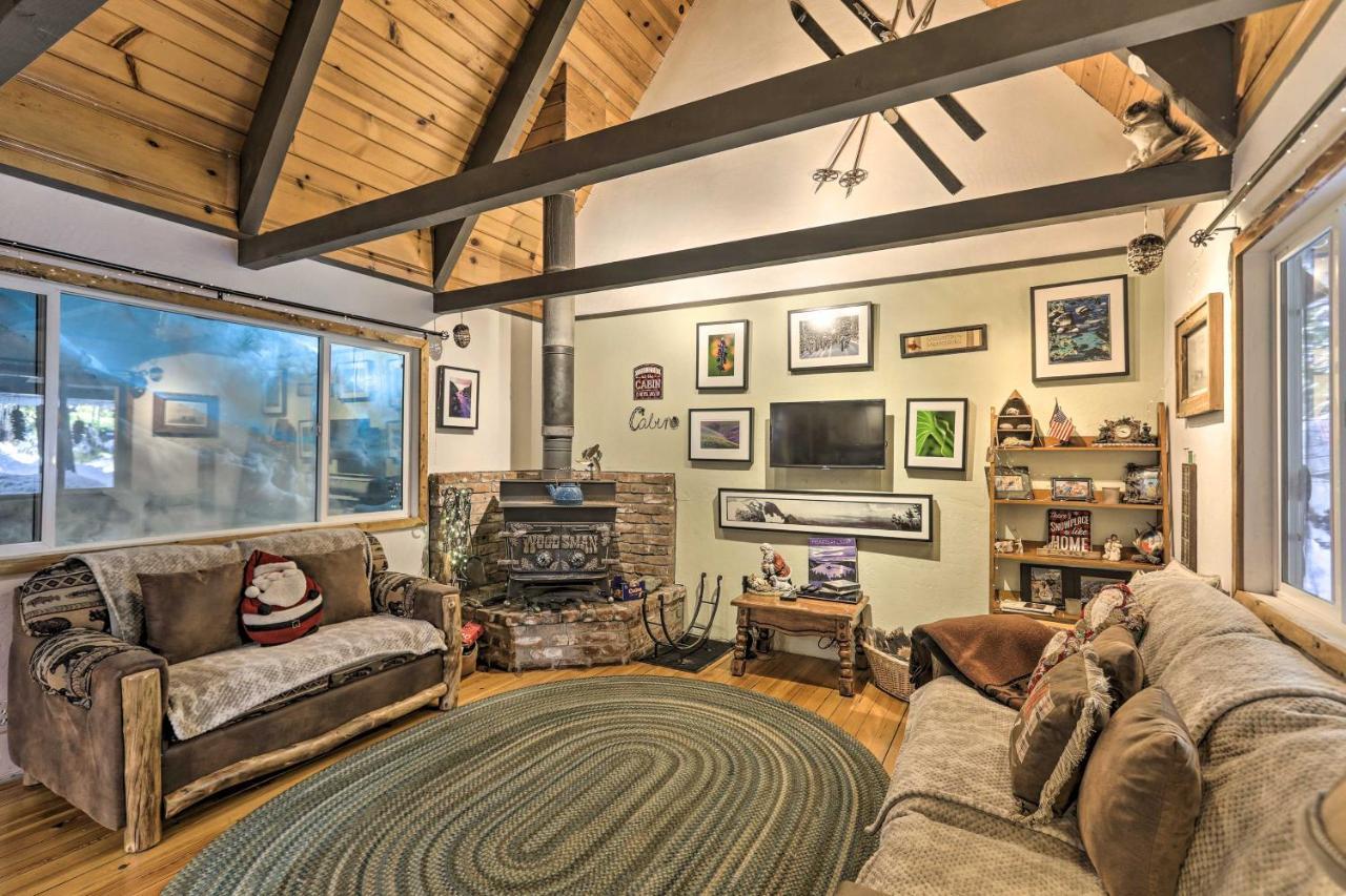Quintessential Tahoe Cabin With Private Hot Tub เซาท์เลคทาโฮ ภายนอก รูปภาพ